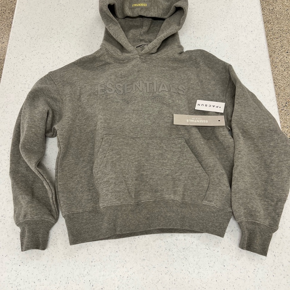 Essentials Charcoal Hoodie